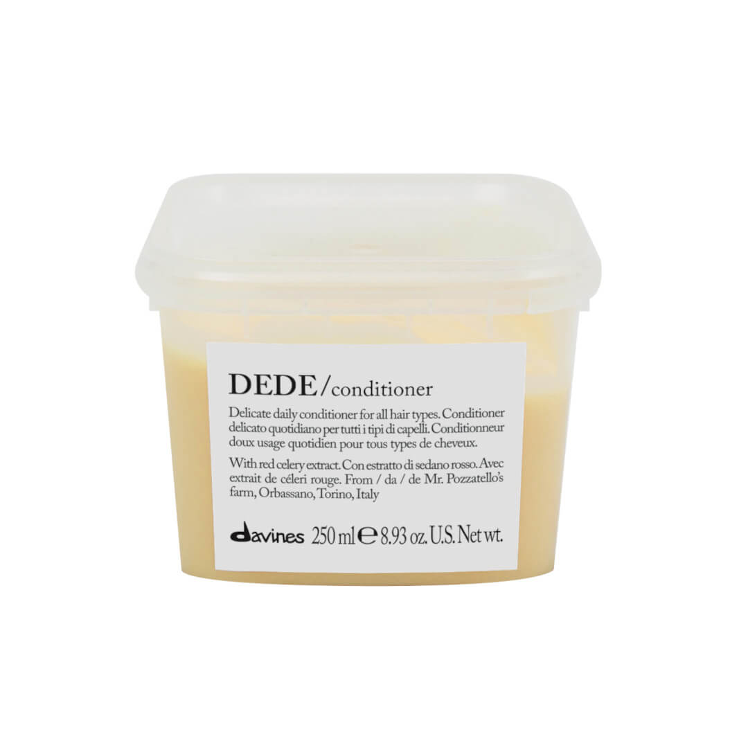 Davines Dede, delikatna odżywka do włosów cienkich i wiotkich o działaniu nawilżającym i wzmacniającym. Pojemność 250ml.